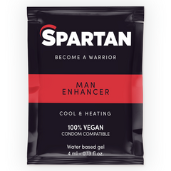 SPARTAN - ERECTION ENHANCING GEL WITH HOT COLD EFFECT 100% VEGAN 4ML