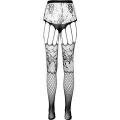 PASSION - COLEO ECO BODYSTOCKING ECO S004 BLACK