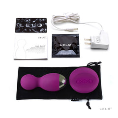 LELO - HULA BADGE BALLS DEEP ROSE