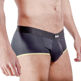 MALE - MS24A DARK YELLOW BRIEF UNDERWEAR S