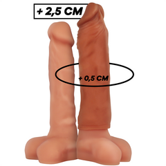 VIRILXL - LIQUID SILICONE PENIS EXTENSION V5 BROWN