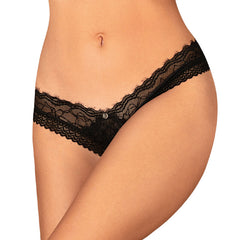 OBSESSIVE - MEDILLA THONG CROTCHLESS XS/S