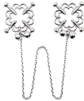 OHMAMA FETISH - NIPPLE CLAMPS WITH CHAIN