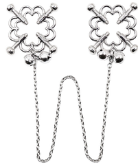 OHMAMA FETISH - NIPPLE CLAMPS WITH CHAIN