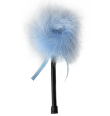SECRETPLAY - LIGHT BLUE MARABOU DUSTER