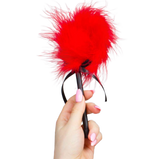 SECRETPLAY - ESPANADOR MARABOU VERMELHO