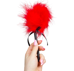 SECRETPLAY - ESPANADOR MARABOU VERMELHO