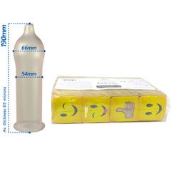 PASANTE - SACO DE PRESERVATIVOS SMILEY 144 UNIDADES