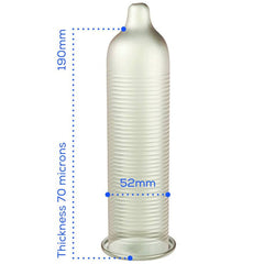 PASANTE - SACO EFEITO AQUECIMENTO DE PRESERVATIVOS 144 UNIDADES