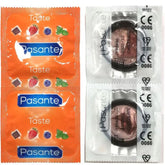 PASANTE - PRESERVATIVOS SABOR CHOCOLATE TENTAO SACO 144 UNIDADES