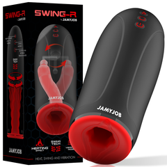 JAMYJOB - SWING-R WARMING EFFECT, SWING TECHNOLOGY AND VIBRATING MASTURBATOR