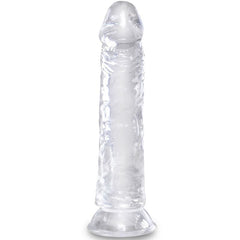 KING COCK - REALISTIC CLEAR PENIS 19.7 CM TRANSPARENT