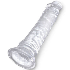 KING COCK - REALISTIC CLEAR PENIS 19.7 CM TRANSPARENT