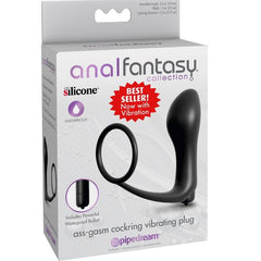 ANAL FANTASY ELITE COLLECTION - COCKRING ASS-GASM ANAL VIBRATOR PLUG