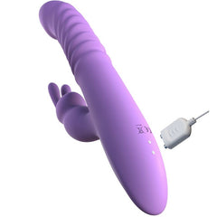 FANTASY FOR HER - RABBIT CLITORAL STIMULATOR WITH OSCILLATING HEAT FUNCTION AND VIOLET VIBRATION