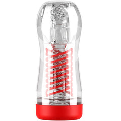 PDX ELITE - STROKER VIEWTUBE 2 TRANSPARENT SPIRAL COMPRESSION