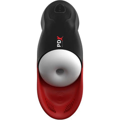 PDX ELITE - FAP-O-MATIC PRO STROKER WITH TESTICLES BASE