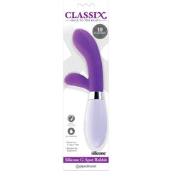 CLASSIX - VIBRATOR RABBIT VIBRATOR G-SPOT SILICONE PURPLE