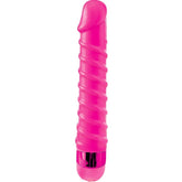 CLASSIX - CANDY TWIRL VIBRANT MASSAGER 16.5 CM PINK