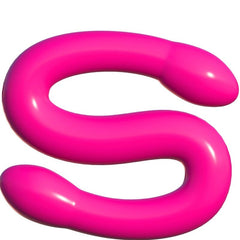 CLASSIX - FLEXIBLE DOUBLE DILDO 43.7 CM PINK