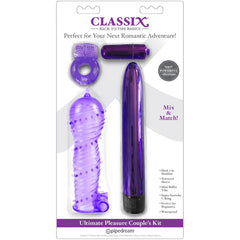 CLASSIX - COUPLES KIT WITH RING, SHEATH AND PURPLE CANDIES