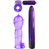 CLASSIX - COUPLES KIT WITH RING, SHEATH AND PURPLE CANDIES