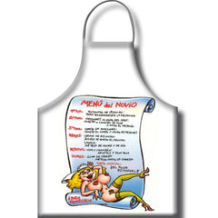 SPICY DEVIL - BOYFRIEND'S MENU APRON TEXT IN SPANISH