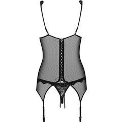 OBSESSIVE - CORSET EMPERITA AND THONG XXL