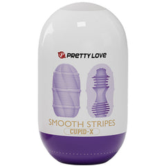 PRETTY LOVE - STRIPES PLAIN CUPID MASTURBATOR EGG