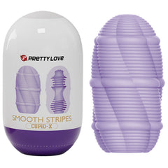 PRETTY LOVE - STRIPES PLAIN CUPID MASTURBATOR EGG