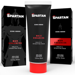 SPARTAN - COUPLE VIRILITY GEL AND 100% VEGAN NURTIFYING CREAM