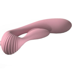ADRIEN LASTIC - G-WAVE PINK DOUBLE RABBIT VIBRATOR