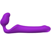 ADRIEN LASTIC - QUEENS FLEXIBLE STRAP-ON VIOLET SIZE M