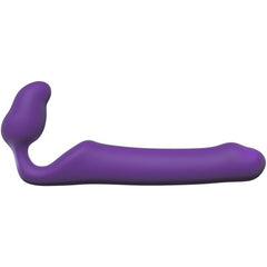 ADRIEN LASTIC - QUEENS FLEXIBLE STRAP-ON VIOLET SIZE L