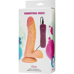 ALIVE - REALISTIC ENZO PENIS VIBRATOR 21 CM