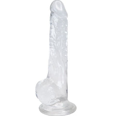 ALIVE - LUSTY REALISTIC TRANSPARENT PENIS 18 CM