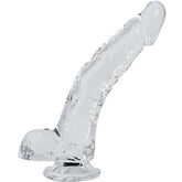 ALIVE - STALLION REALISTIC TRANSPARENT PENIS 22 CM