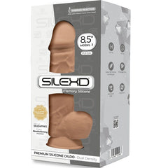 SILEXD - MODEL 1 PREMIUM REALISTIC SILEXPAN SILICONE CARAMEL PENIS 21.5 CM