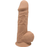 SILEXD - MODEL 1 PREMIUM REALISTIC SILEXPAN SILICONE CARAMEL PENIS 21.5 CM