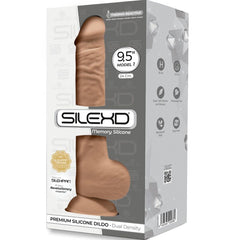 SILEXD - MODEL 1 PREMIUM REALISTIC PENIS SILEXPAN SILICONE CARAMEL 24 CM