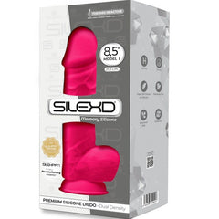 SILEXD - MODEL 1 PREMIUM REALISTIC PENIS SILEXPAN SILICONE FUCHSIA 21.5 CM