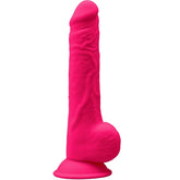 SILEXD - MODEL 1 PREMIUM REALISTIC PENIS SILEXPAN SILICONE FUCHSIA 24 CM