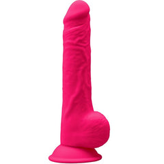 SILEXD - MODEL 1 PREMIUM REALISTIC PENIS SILEXPAN SILICONE FUCHSIA 24 CM