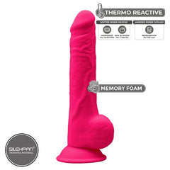 SILEXD - MODEL 1 PREMIUM REALISTIC PENIS SILEXPAN SILICONE FUCHSIA 24 CM