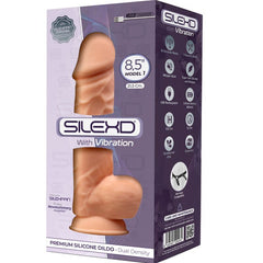 SILEXD - MODEL 1 PREMIUM SILICONE REALISTIC PENIS VIBRATOR SILEXPAN 21.5 CM