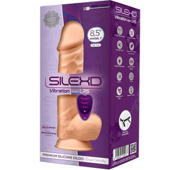 SILEXD - MODEL 1 PREMIUM SILICONE REALISTIC PENIS VIBRATOR SILEXPAN REMOTE CONTROL 21.8 CM