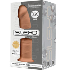 SILEXD - MODEL 2 PREMIUM REALISTIC PENIS SILEXPAN SILICONE CARAMEL 19 CM