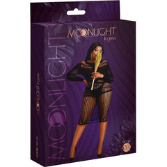 MOONLIGHT - BLACK PLUS SIZE DRESS STYLE 3