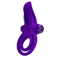 PRETTY LOVE - PURPLE VIBRATING COCK RING