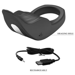 PRETTY LOVE - SUSANNA BLACK VIBRATING COCK RING